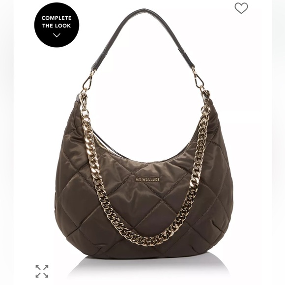 MZ Wallace Walnut Madison Shoulder Bag - Picture 3 of 10